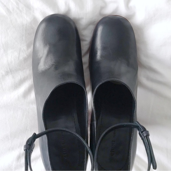 CELINE Phoebe Philo Leather Platform Ankle Strap Pumps High Heels 7 - Picture 7 of 8